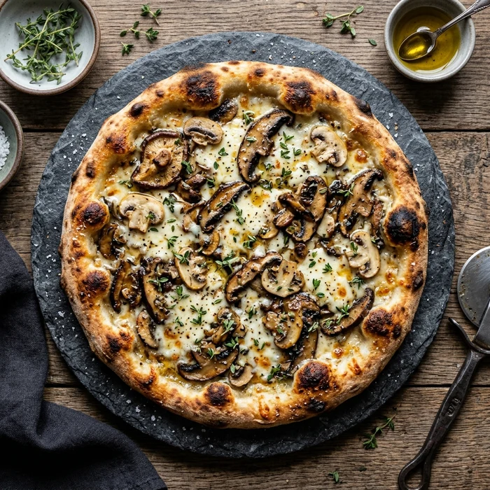 Truffle 3 Mushroom Pizza